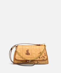Alviero Martini - Shoulder Bag Natural with Chain