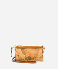 Alviero Martini - Small Shoulder Bag w/ Chain