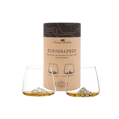 Alaskan Glasses Everest & Montblanc (Set of 2)