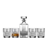 Galway Crystal Eyre Decanter Set - Decanter & 4 D.O.F