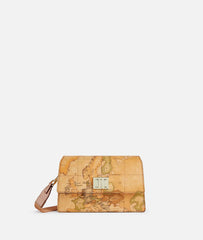 Alviero Martini - Small Shoulder Bag w/ Flap Natur