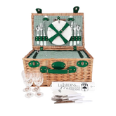 Picnic Basket Green - 4 people