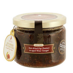 Savina Mediterranean Fig Chutney in aged Wine Vinegar