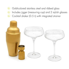 Martini Cocktail Set Arinto (4 pieces) - Leopald Vienna