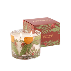 Aynsley Christmas Wreath Candle
