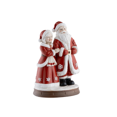 Aynsley Mr & Mrs Claus Figurine