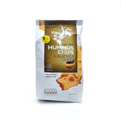 Wellaby's Hummus Chips Kalamata Olive 120g