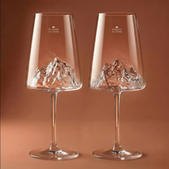 Alaskan Wine Glasses Set of 2 Mont Blanc / Everest
