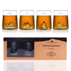 Alaskan Shooter Glasses Set of 4