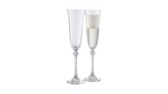 Galway Crystal Liberty Flute Pair