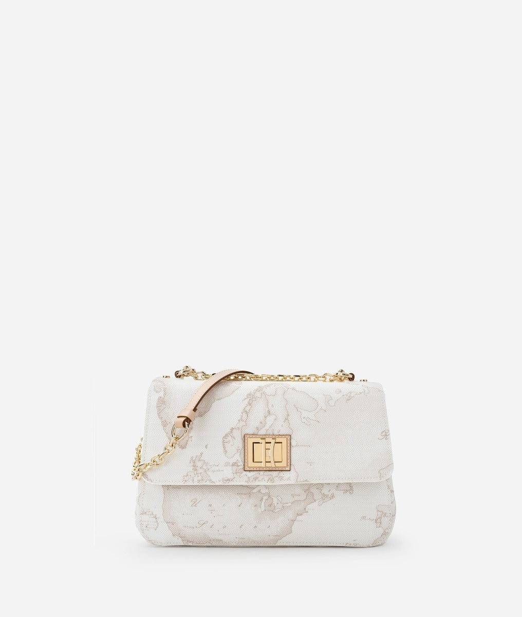 Alviero Martini - Shoulder Bag w/ Flap White