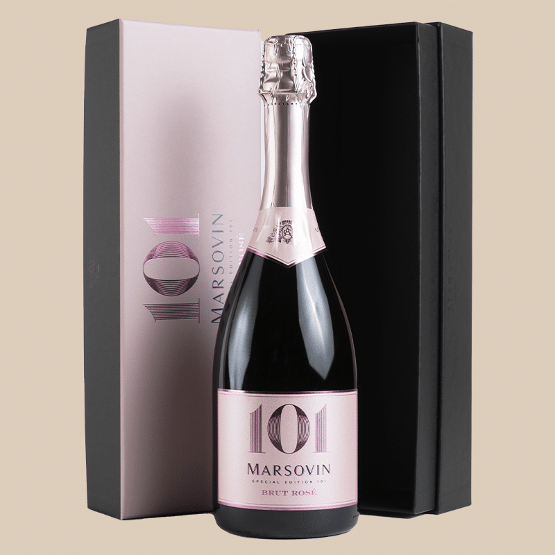 Marsovin Brut Rose w/ Box