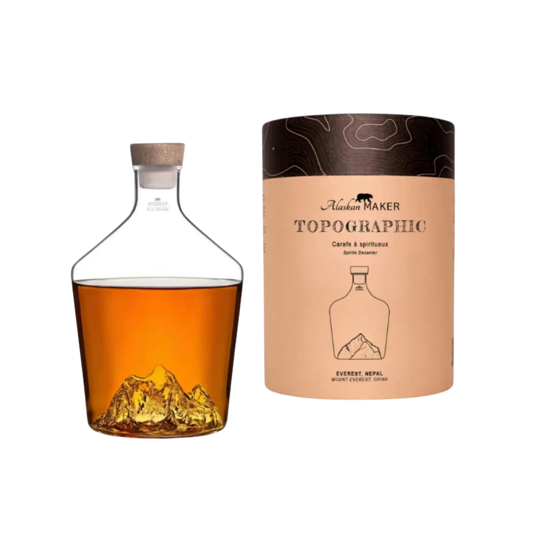 Alaskan Whiskey Decanter Everest