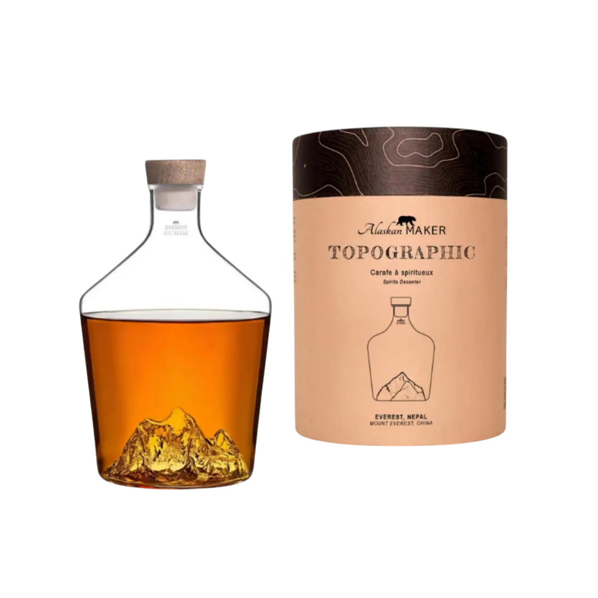 Alaskan Whiskey Decanter Everest