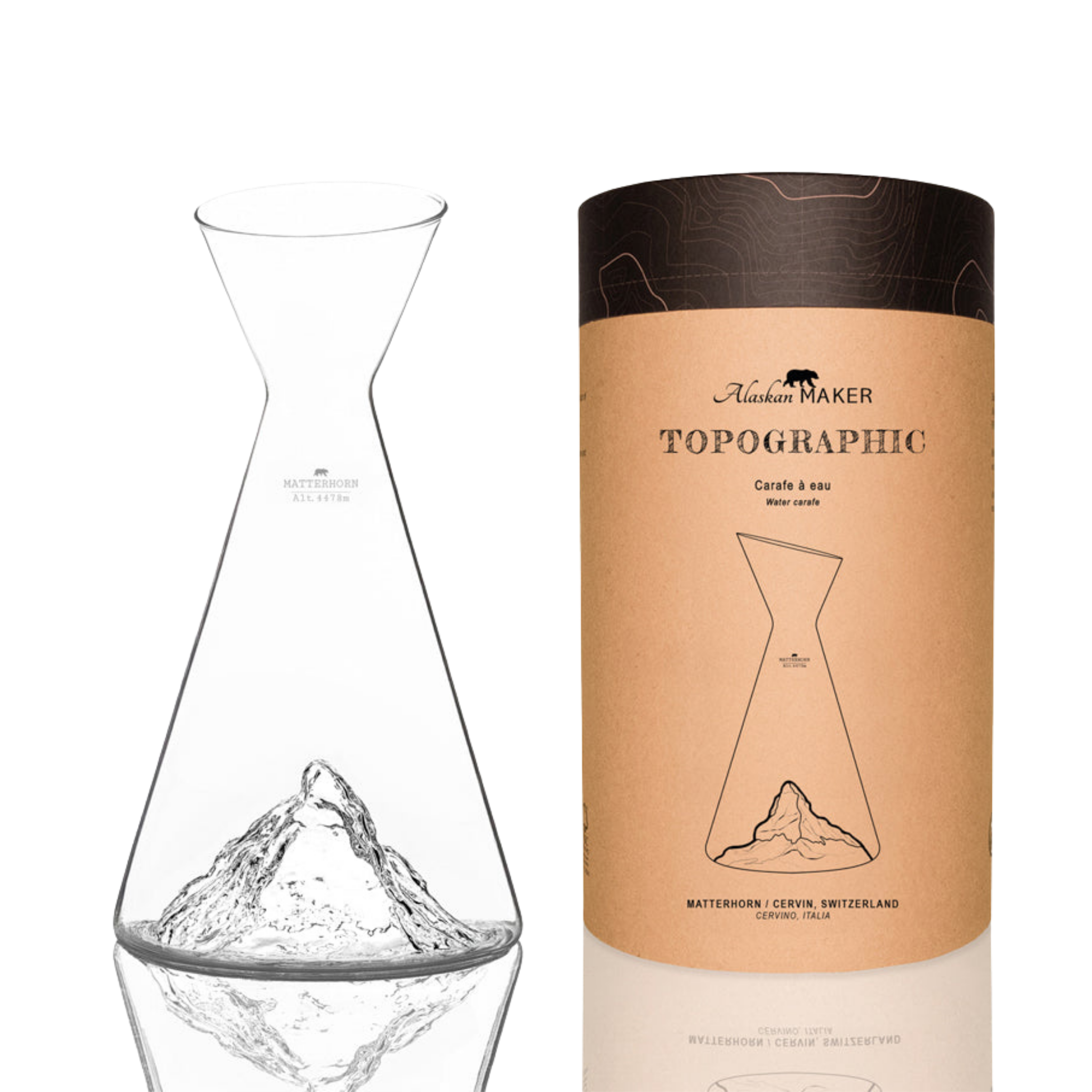 Alaskan Water Carafe Decanter Matterhorn