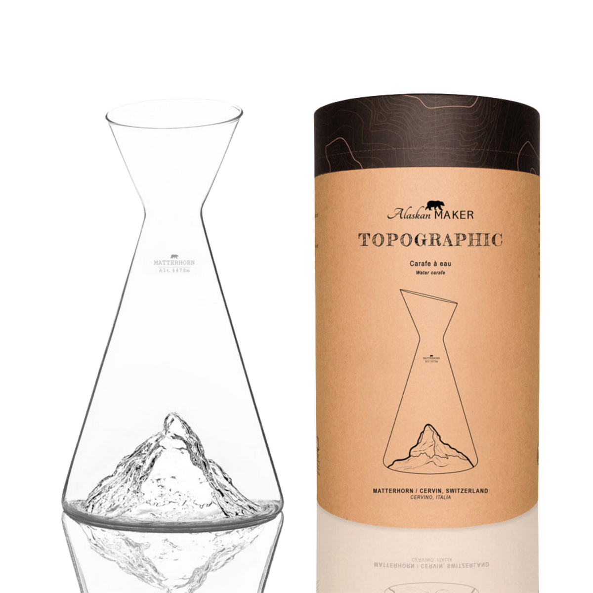 Alaskan Water Carafe Decanter Matterhorn