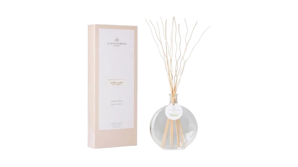 Large Fragrance Diffuser White Bamboo, 500ml