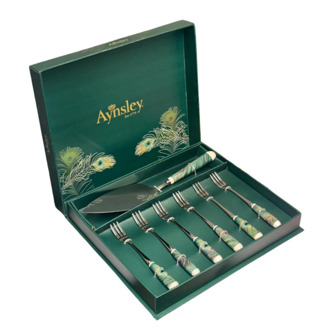 Aynsley Peacock Pastry Set (7 Pieces)