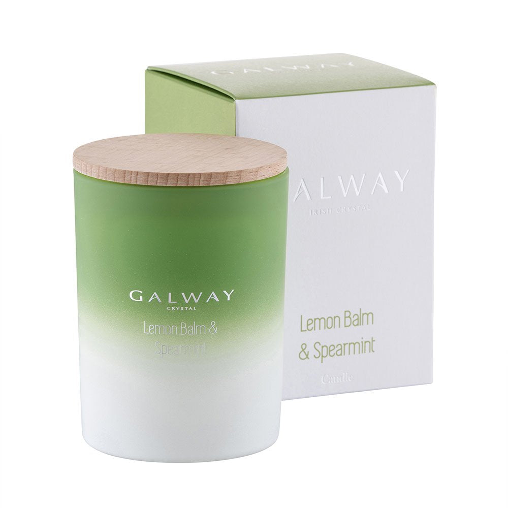Galway Candle - Lemon Balm Wooden Lid