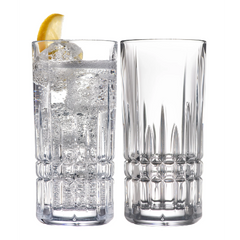 Galway Crystal Liffey Hiball Glass Pair