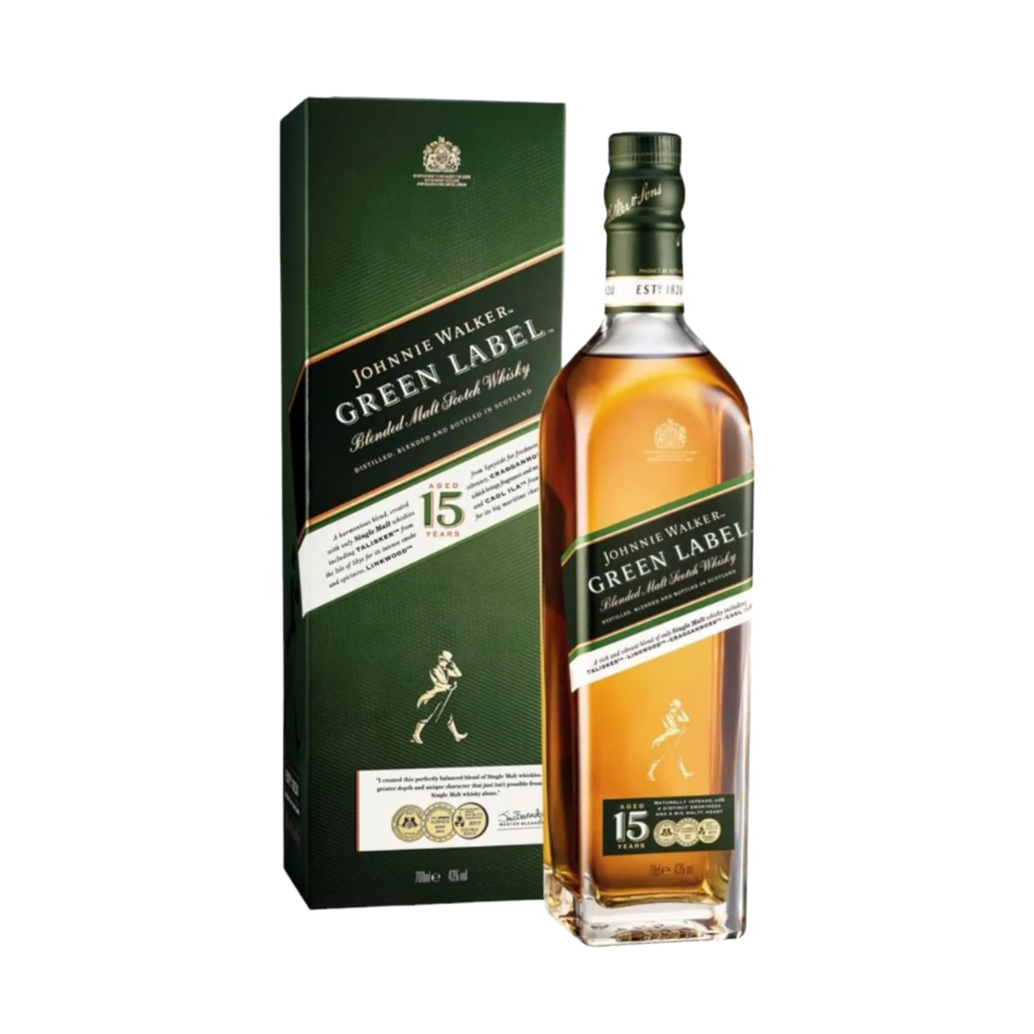 Johnnie Walker Green 15 Year Old, 700ml