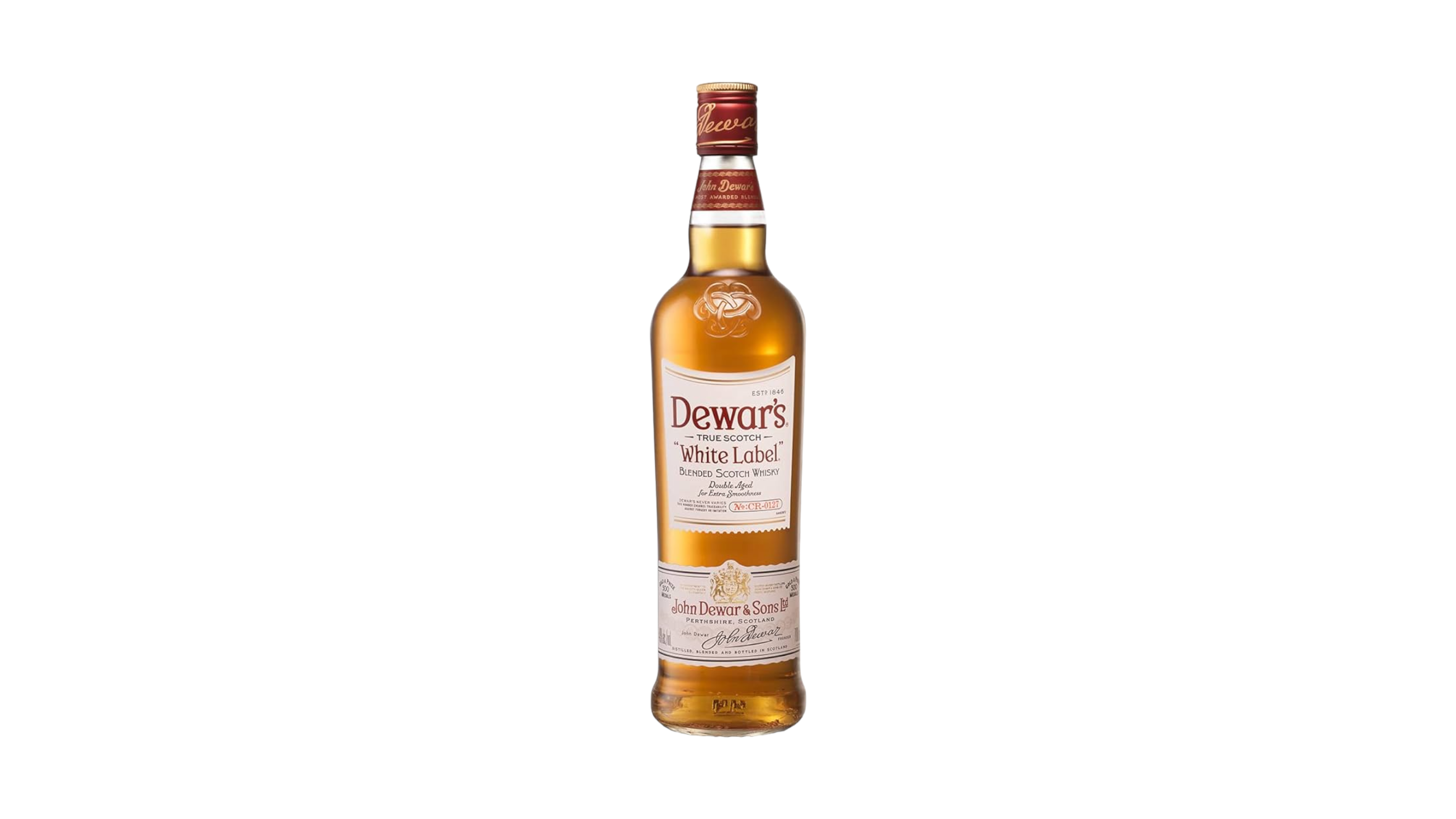 Dewars Scotch White Label Whisky IBC, 700ml