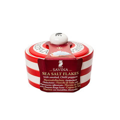 Savina Sea Salt Flakes With Smoked Chilli Peppers