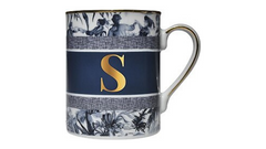 Baci Milano Infinity Mug With Letter S