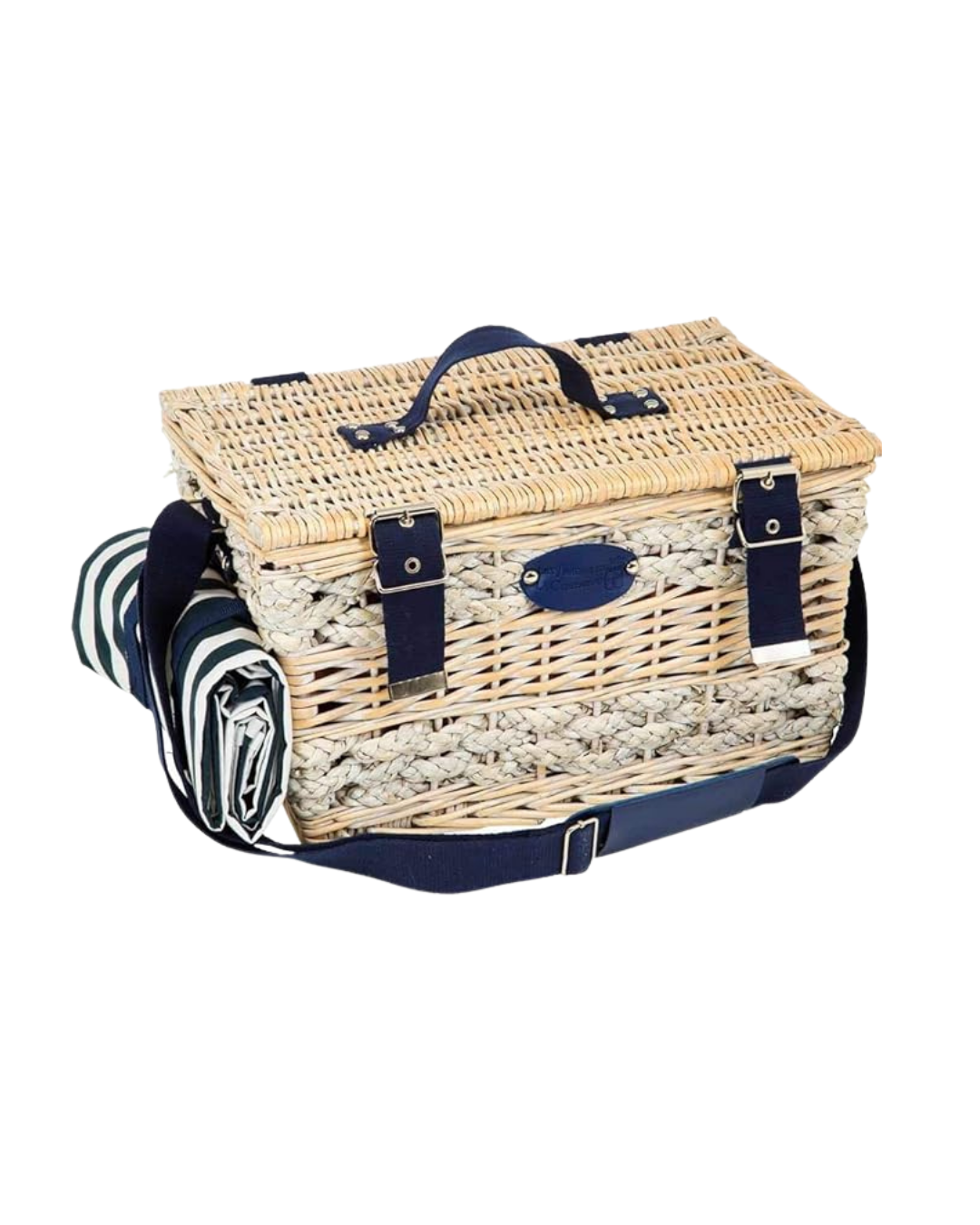 Picnic Basket Dark Blue - 2 people