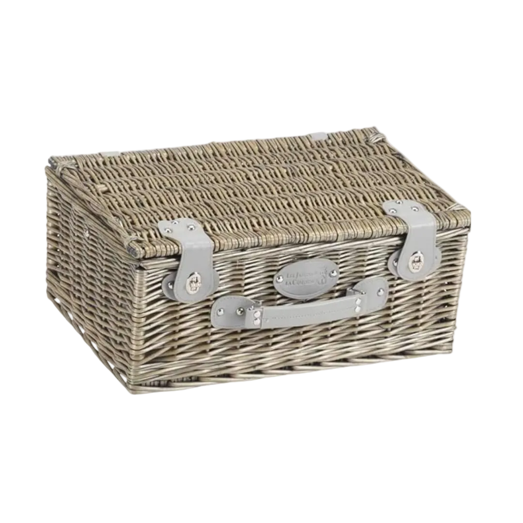Picnic Basket Grey - 4 people