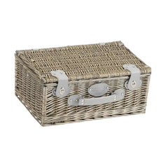 Picnic Basket Grey - 4 people