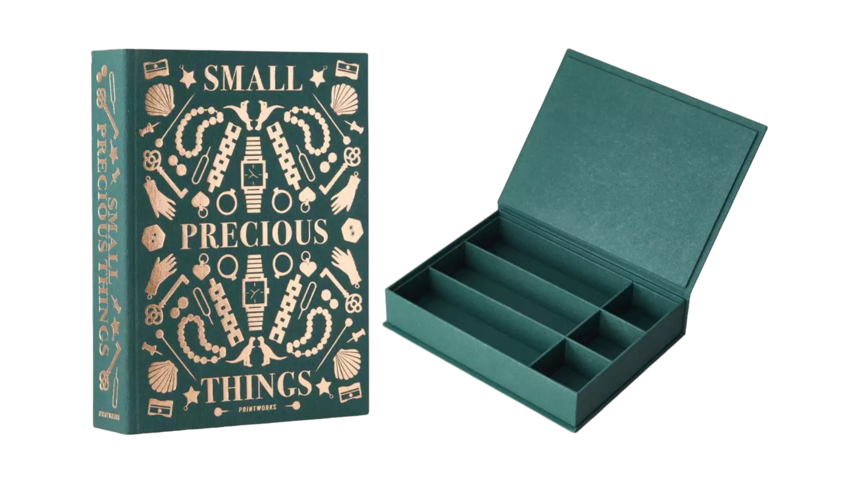 Storage Box Precious Things Green