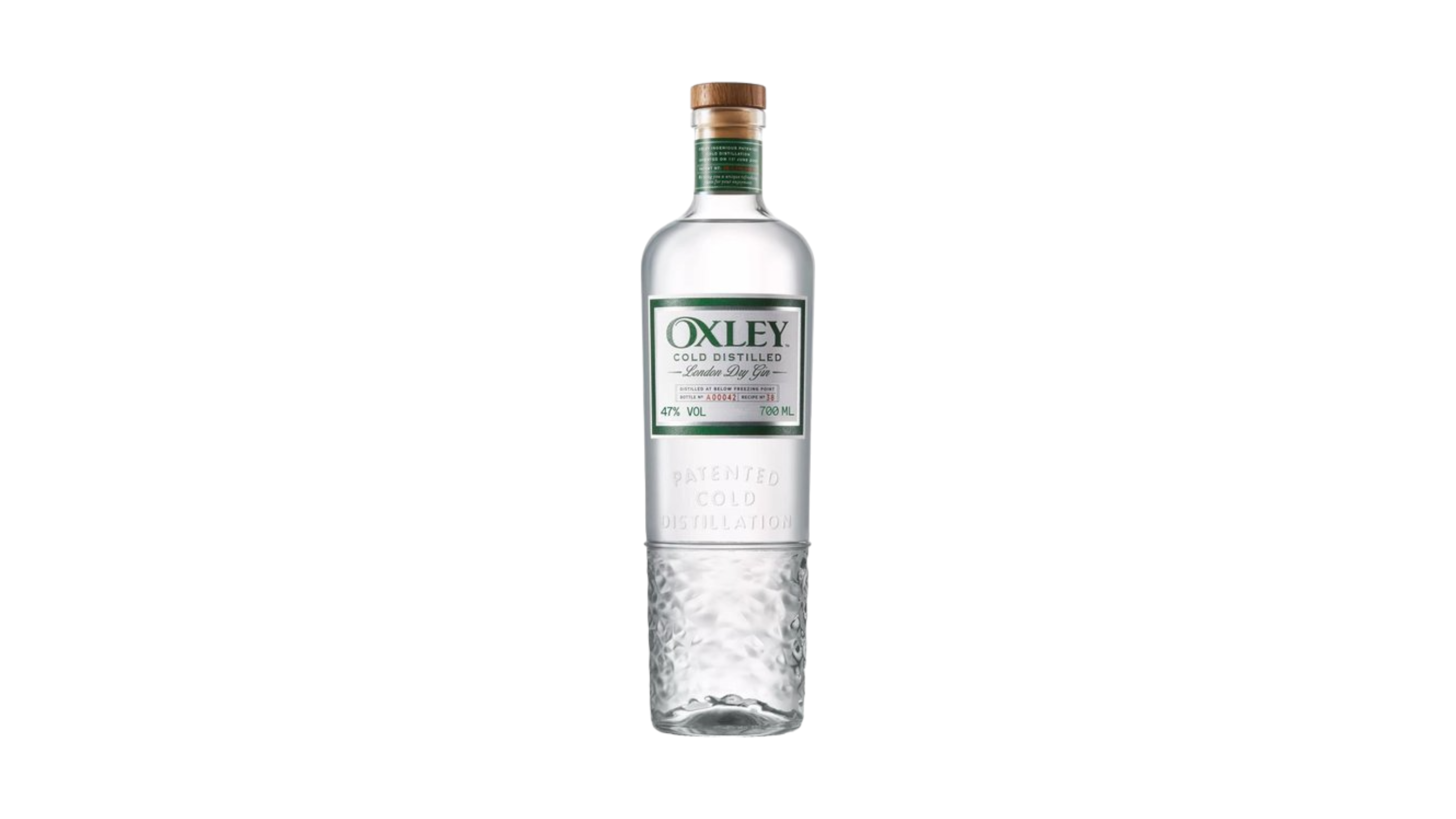 Oxley Cold Distilled London Dry Gin, 700ml