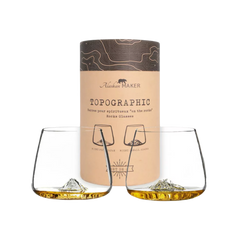 Alaskan Glasses Fuji & Denali (Set of 2)