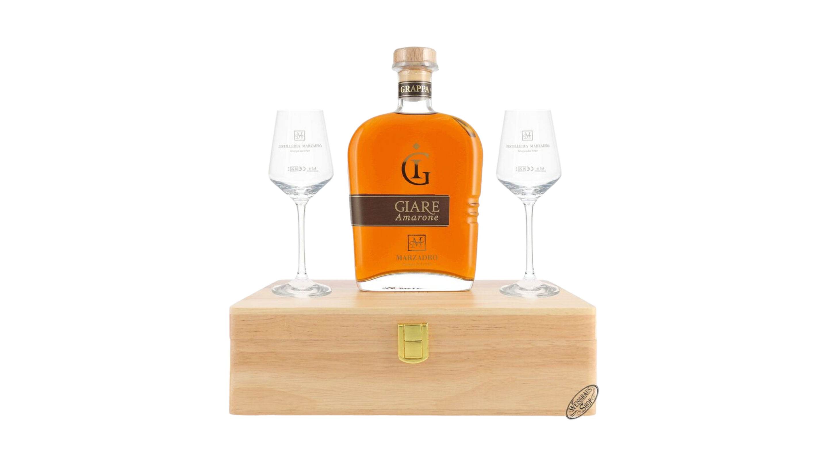 Marzadro Giare Amarone & Two Glasses, 700ml