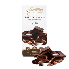 70% Dark Chocolate Bar 90g