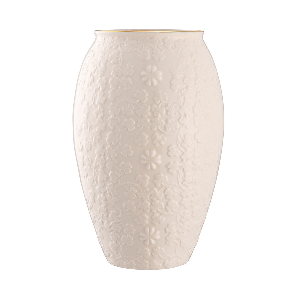 Belleek Classic Fields of Shamrock Vase
