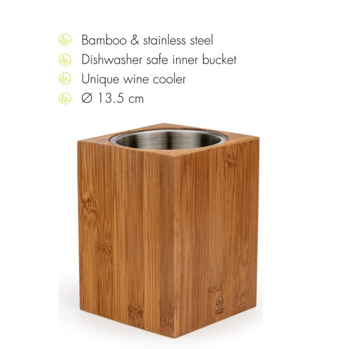 Bottle cooler Barolo bamboo - Leopald Vienna