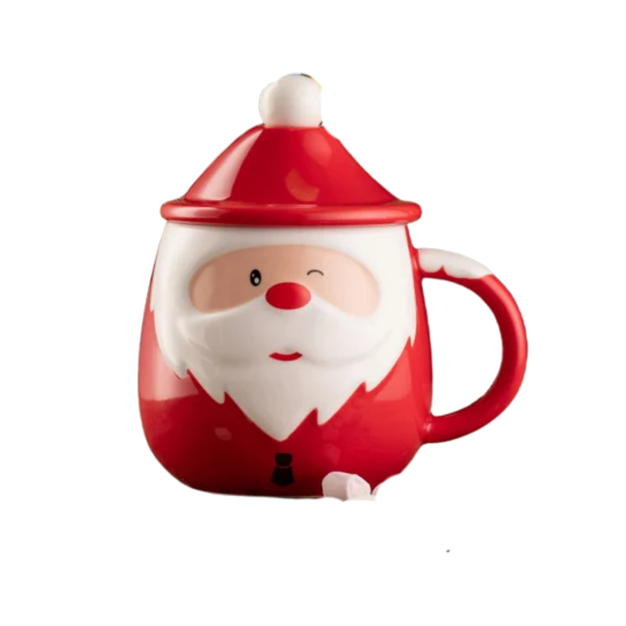 Aynsley Christmas Santa Lidded Mug