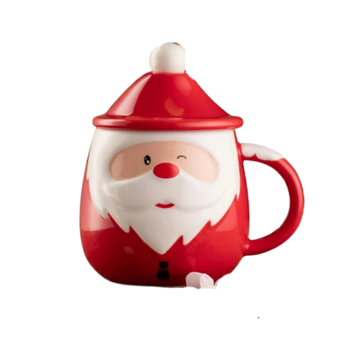 Aynsley Christmas Santa Lidded Mug