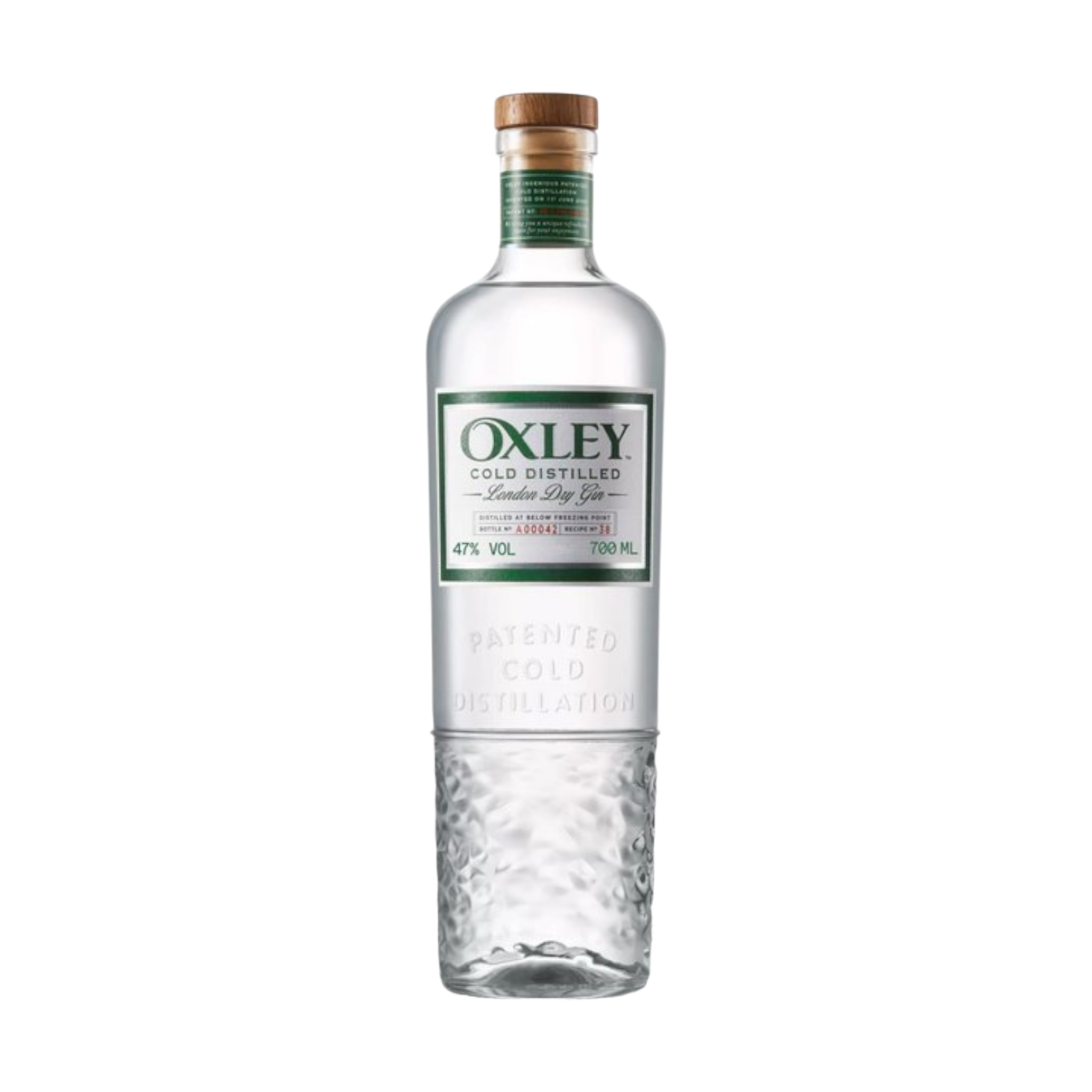 Oxley Cold Distilled London Dry Gin, 700ml
