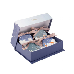 Aynsley Winter Animals Flat Ornaments (Set of 4)