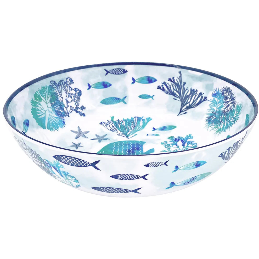 Les Jardins - Caribbean Large Salad Bowl