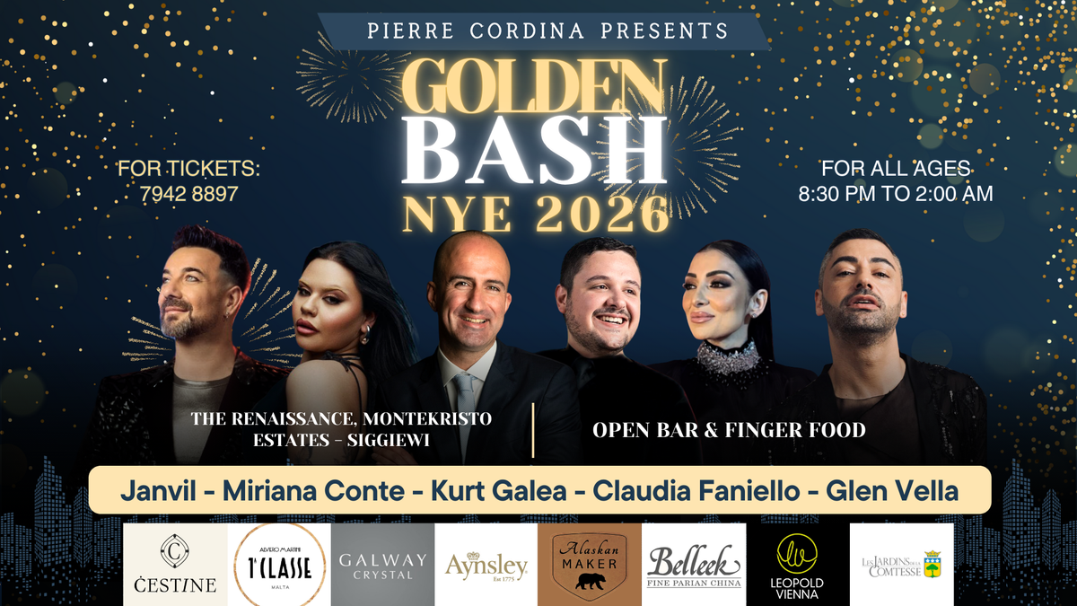 Golden Bash New Year’s Eve 2026
