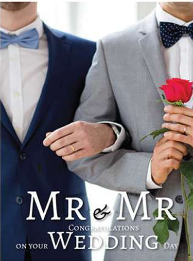 Mr & Mr Wedding Card
