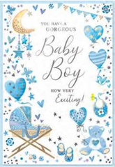 Baby Boy Card