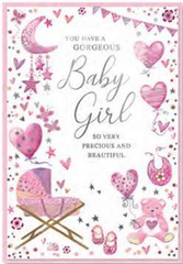 Baby Girl Card