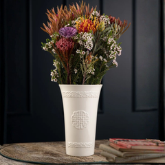 Belleek Dara Celtic Knot Vase