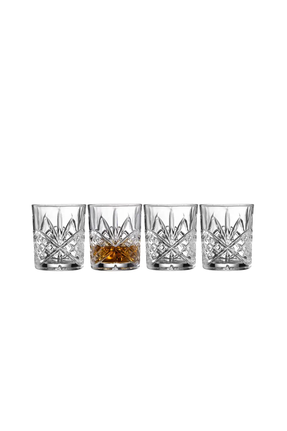 Galway Crystal Inisheer D.O.F Set of Four