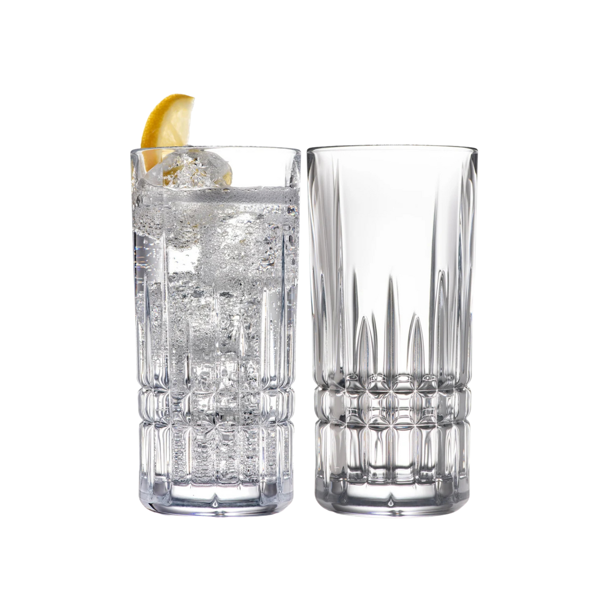 Galway Crystal Liffey Hiball Glass Pair